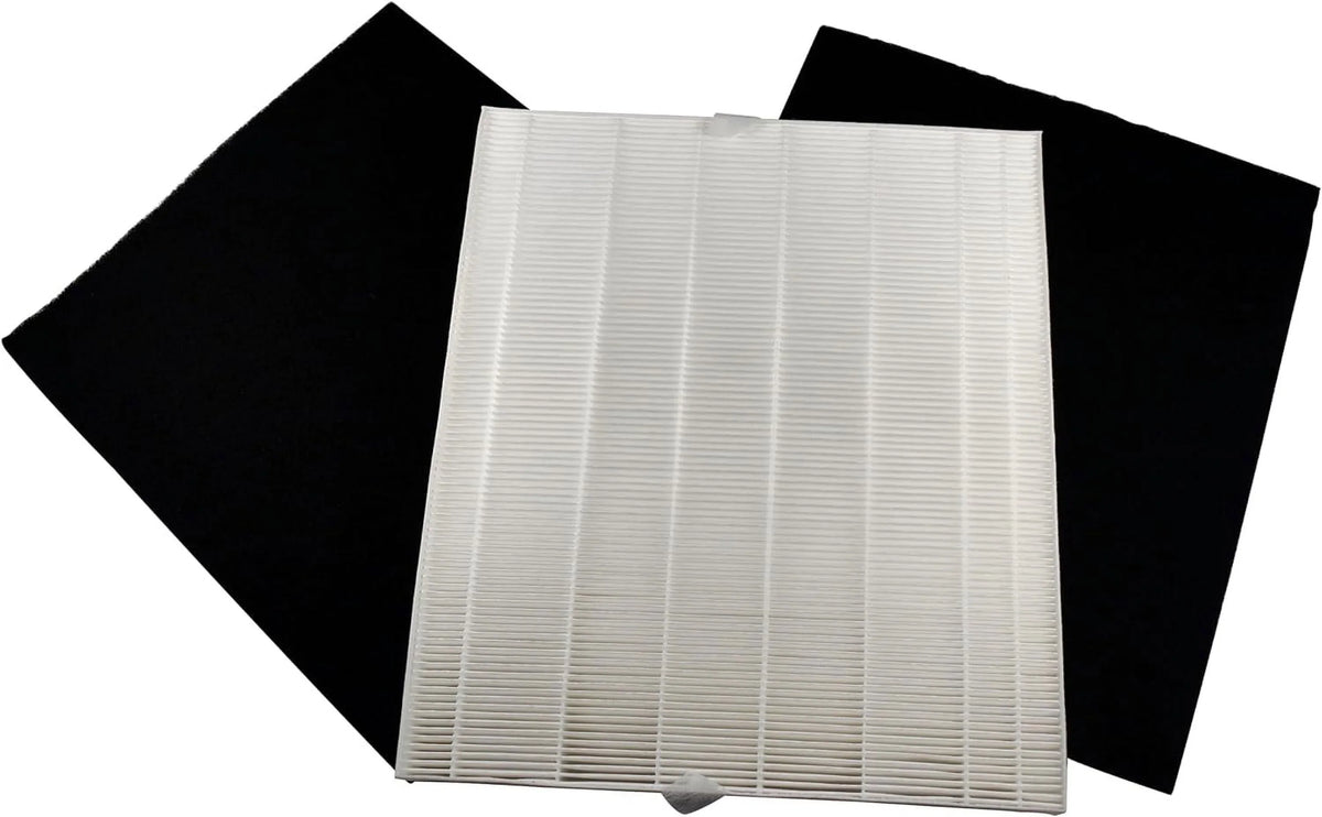 2 200M Airmega Purifier, 3304899, AP-1518R Replacement Filter AP-1512HH HEPA Mighty, Air Compatible Carbon Part True with Coway AP1512HH + 4 Pre-Filters HQRP Airmega Activated Filter