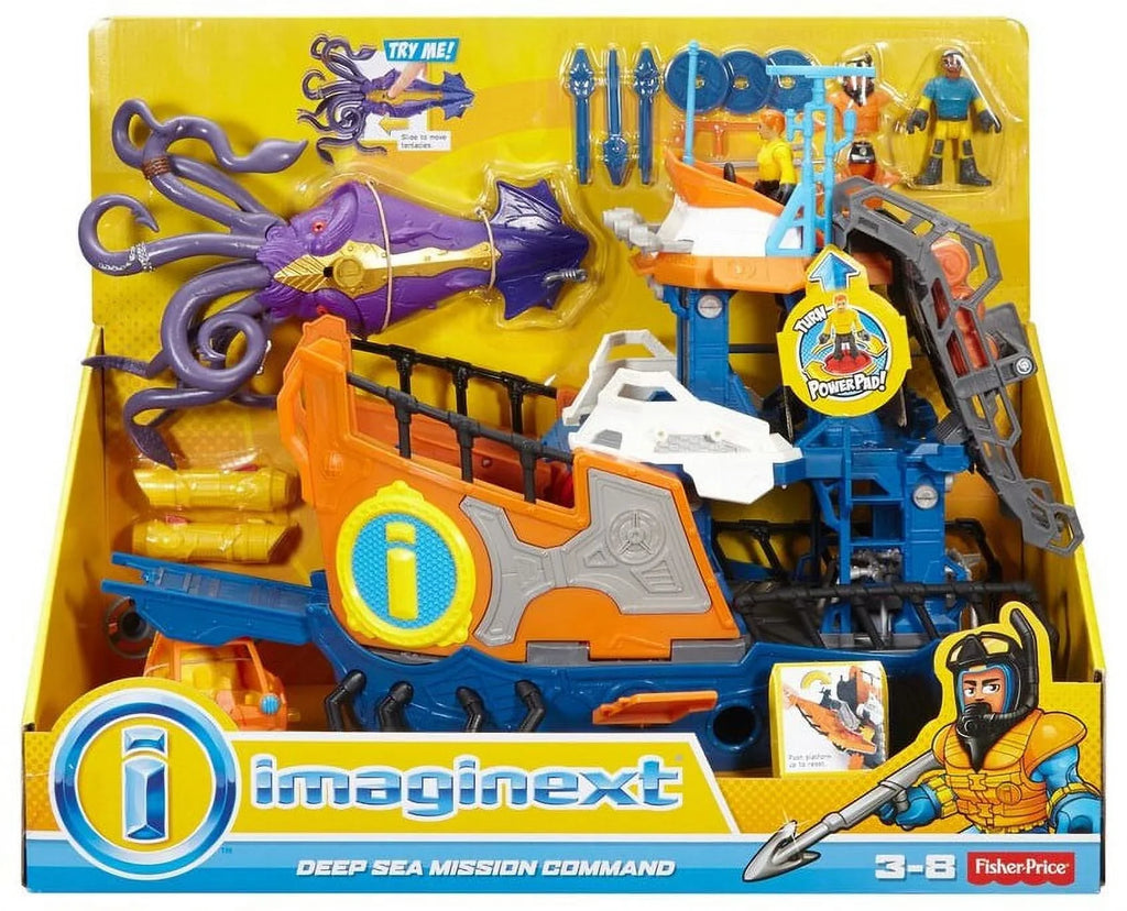 Command Mission DFX93 Boat Imaginext Sea Deep