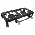 Gas Stove Cooking Propane Camping LPG Stove Burner Heating Double Cast Iron