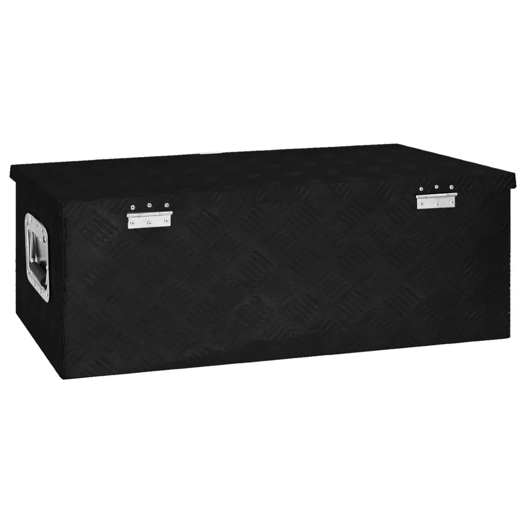 (L Organizer x Dcenta 11.8 Vehicle, x Camping Lockable Inches 15.4 H) Garage, Trailer for 31.5 Case Toolbox Truck W Underbody x x Storage Aluminum Trip Box Tool Box