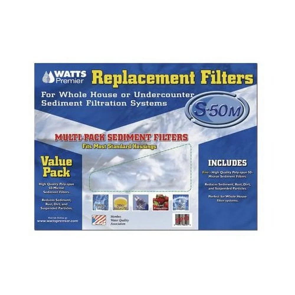 Watts 5 Replacement Filters Piece Set Premier House Whole