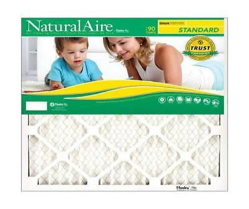 Filter H MERV 18 of 1 (Pack in. NaturalAire Polyester 24 W x in. x in. D Flanders Air 8 AAF 12) Pleated