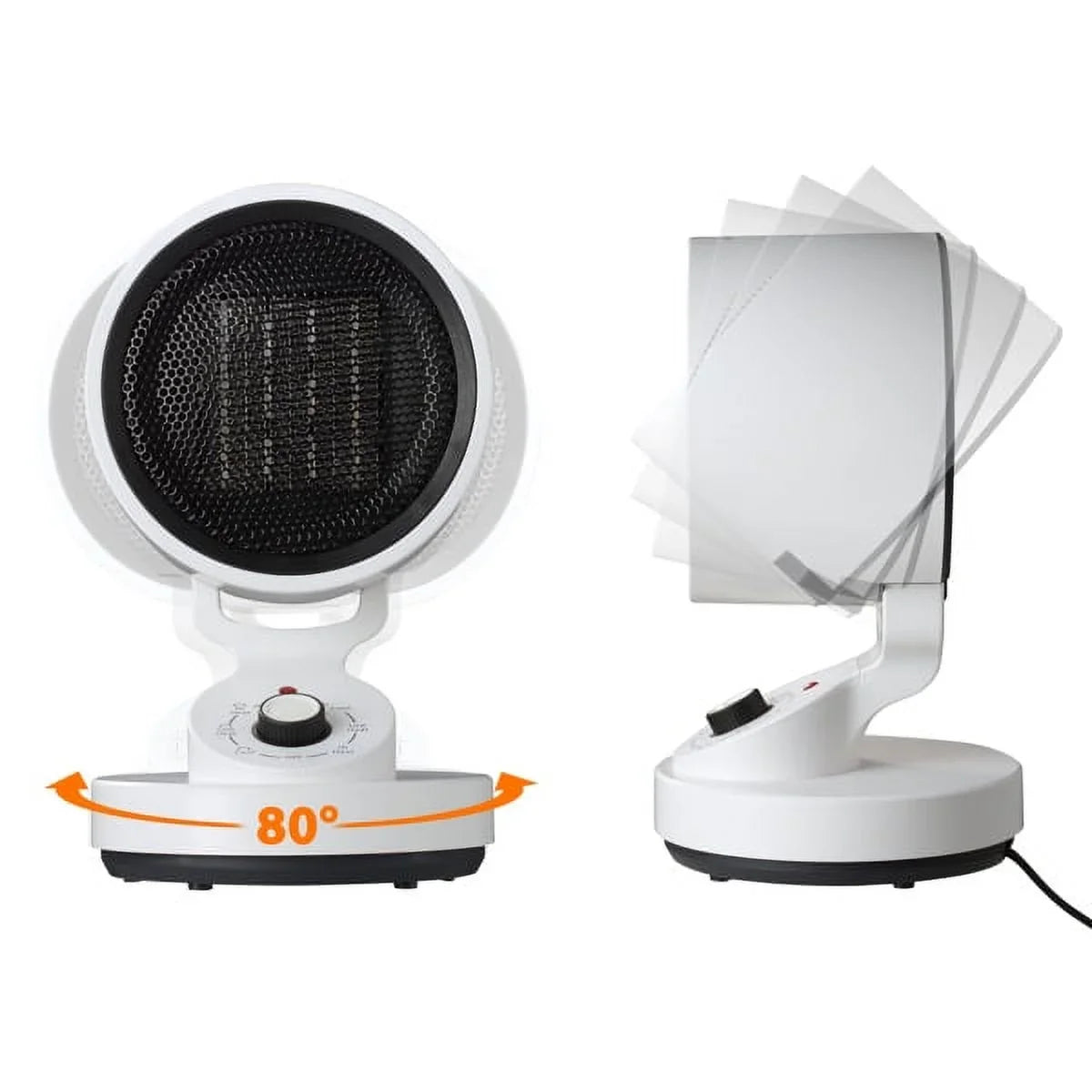 (900W), Heat and 3 , modes Heat Cooling Up Heat (1500W), Machine Low Space & Office Heater for Fan,with Cool including Space Quick 2-In-1 High Mode Electric Fan, (10W) Cool Home, Warm