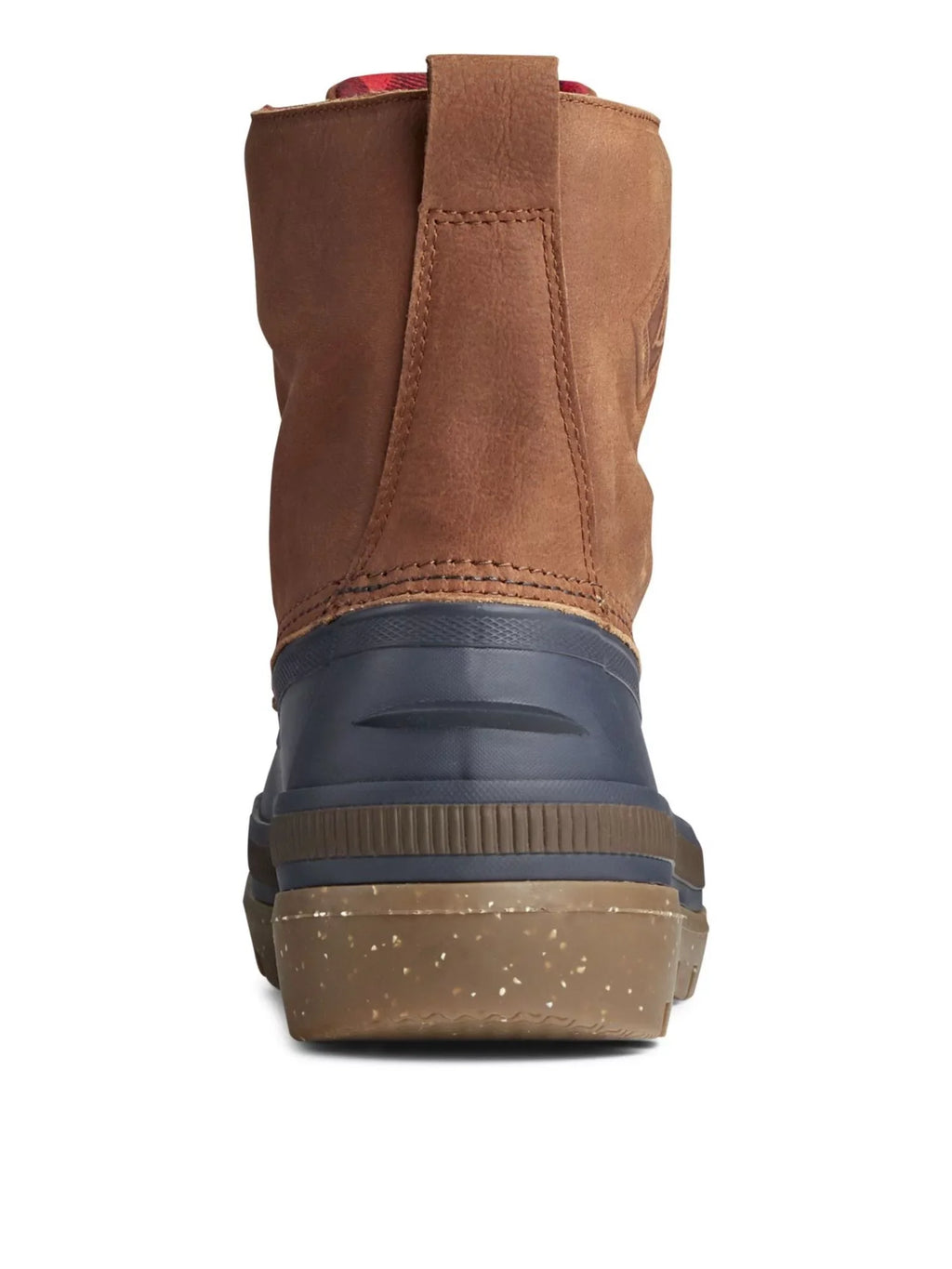 Waterproof Toe Round Duck Mens Bay Brown Lace-Up 7 SPERRY Boots Ice