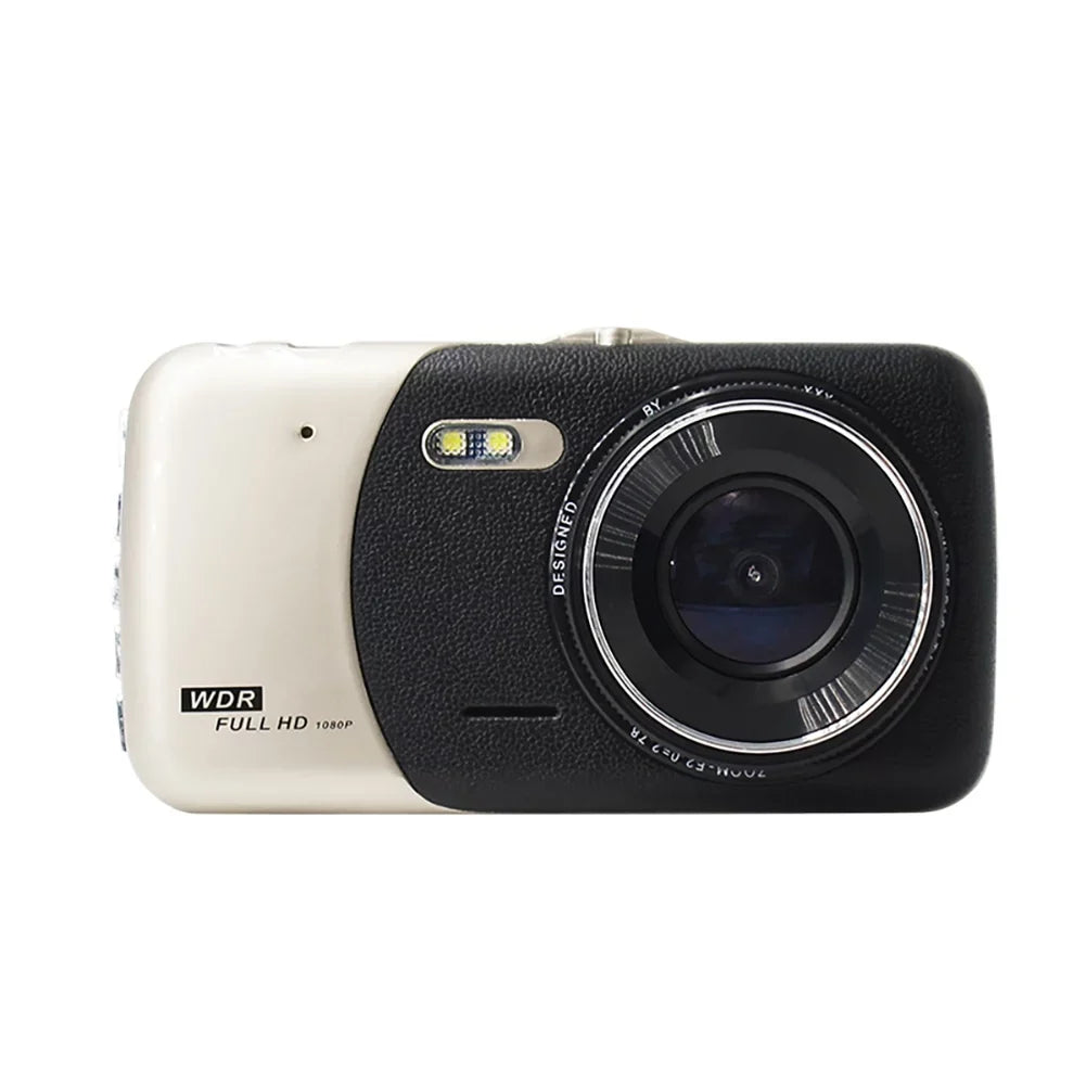 recording driving double 1080P front rear HD recorder vision car recorder CAR and night DVR