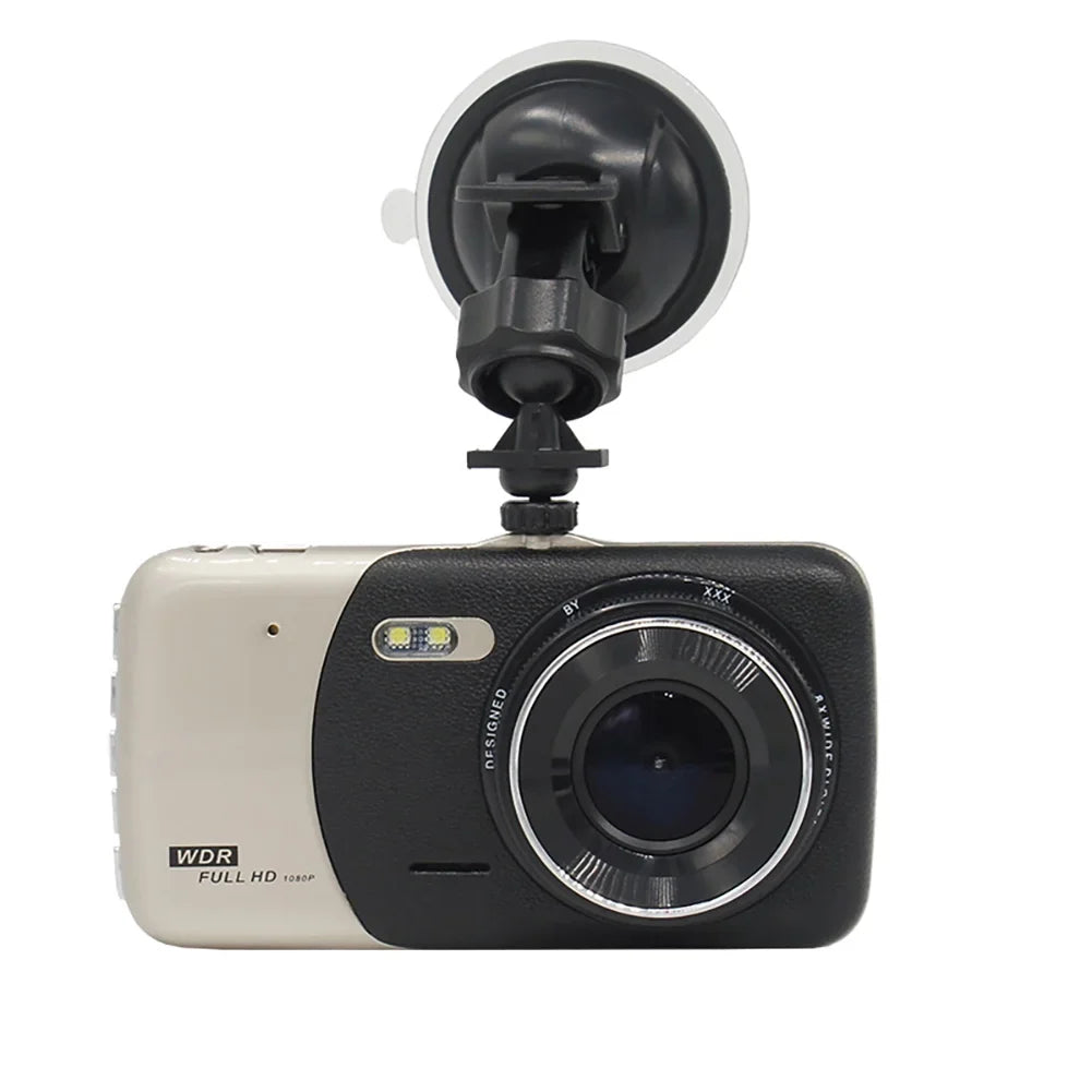 recording driving double 1080P front rear HD recorder vision car recorder CAR and night DVR