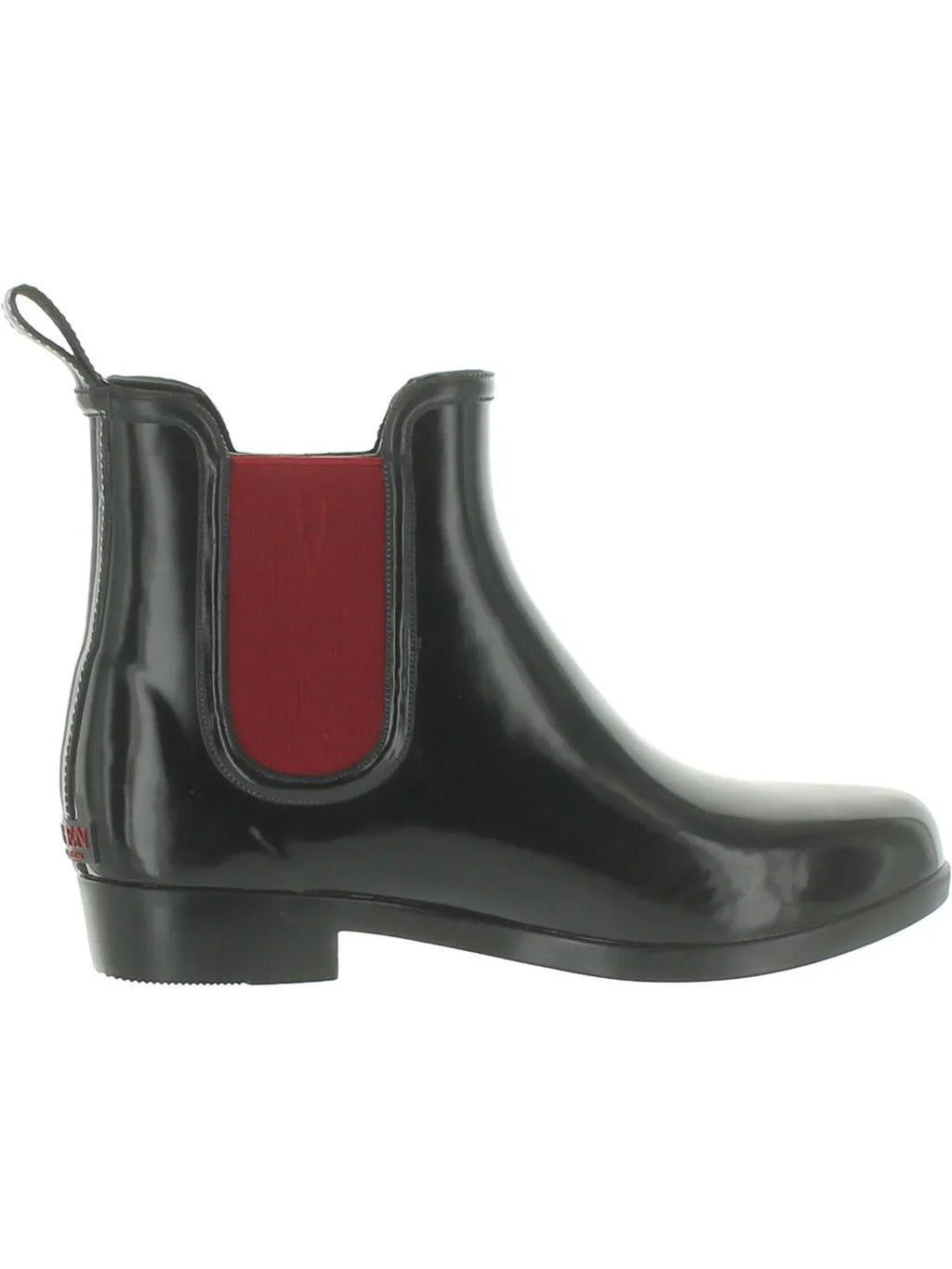 Toe B Heel Womens Block Boots Insole Pull Goring LAUREN Tally RALPH Removable Logo Rain Tab LAUREN 6 Round