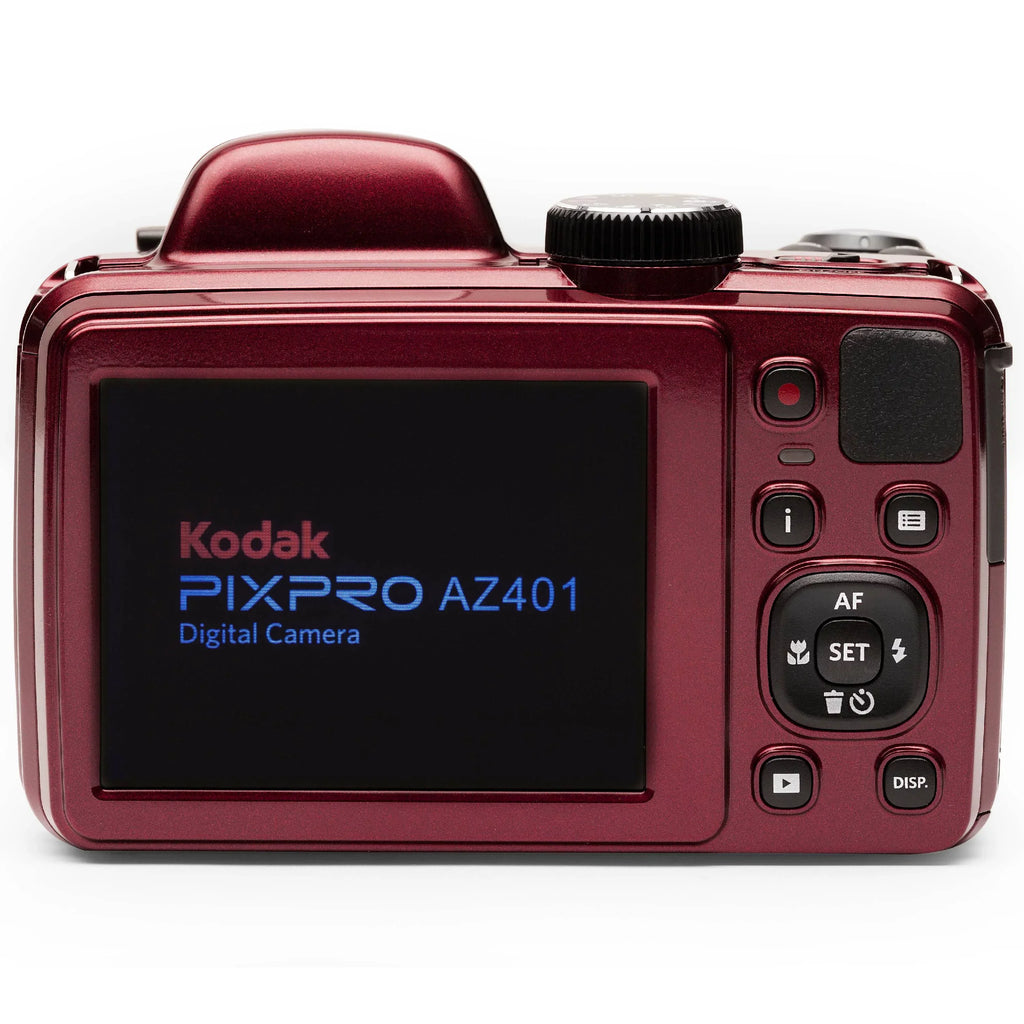 Digital 16MP AZ401 Bridge Zoom Camera Optical HD720p - PIXPRO video KODAK (Red) 40X