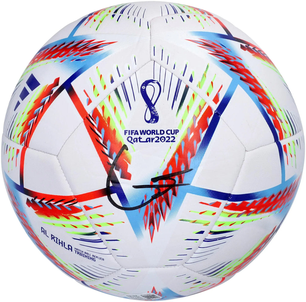 Gavi Spain Cup 2022 Fanatics Soccer - Autographed Certified World Adidas Authentic Ball