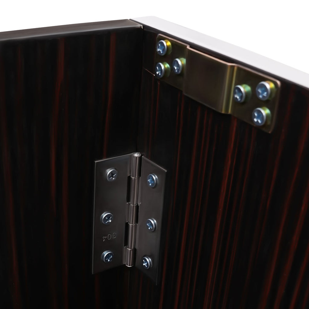 with Brown Foldable Portable Aluminum Cabinet bar 19.5x47.75x42.75in Event Edging TOOL1SHOoo