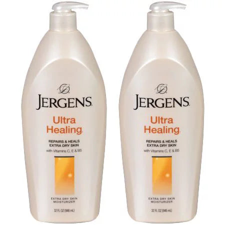 Jergens Moisturizer Dry (Pack of Ultra 32 Skin Extra oz Healing 2)