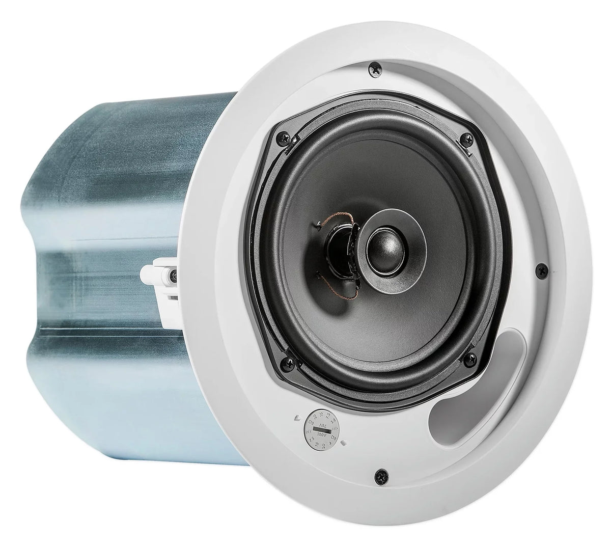 Speakers 6-Zone White JBL Restaurant/Bar/Cafe w/ Ceiling Amplifier+(10) Package