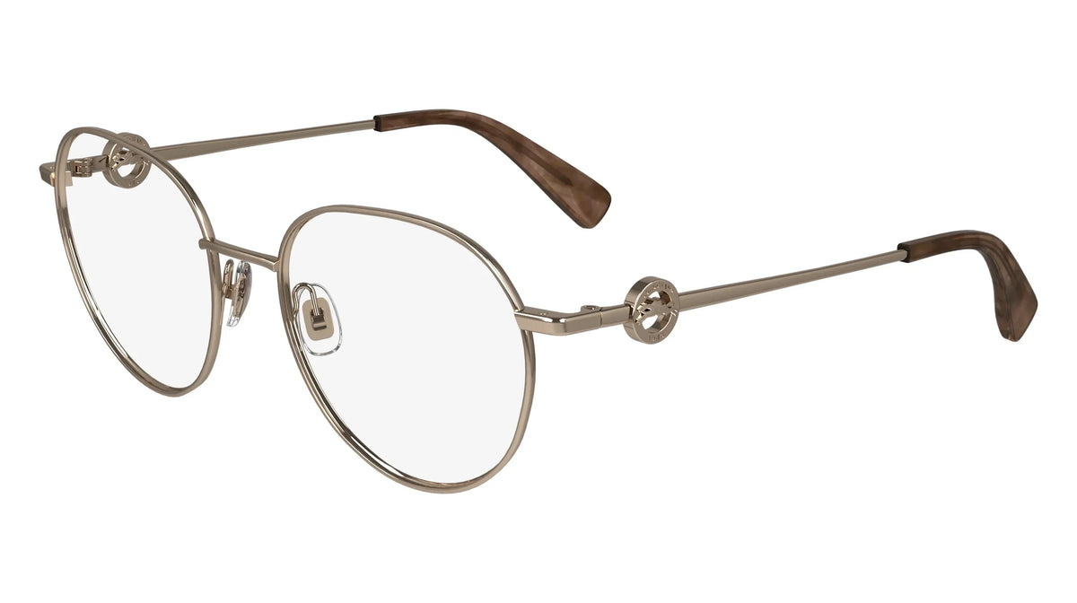 LONGCHAMP 770 Rose 2165 Gold LO Eyeglasses