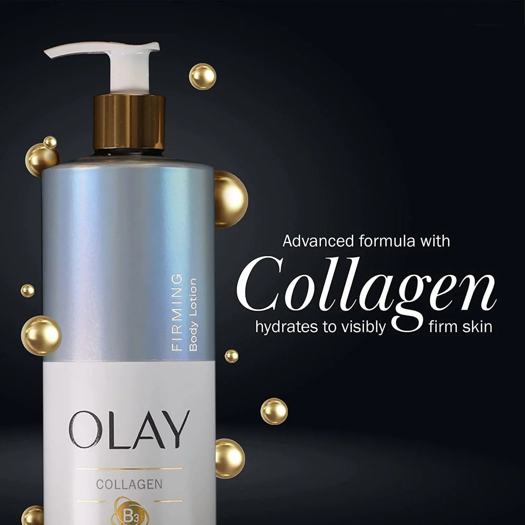 (Pack Of Firming Hydrating & 17 4) Fl Oz Olay Lotion Body With Pump, Collagen,