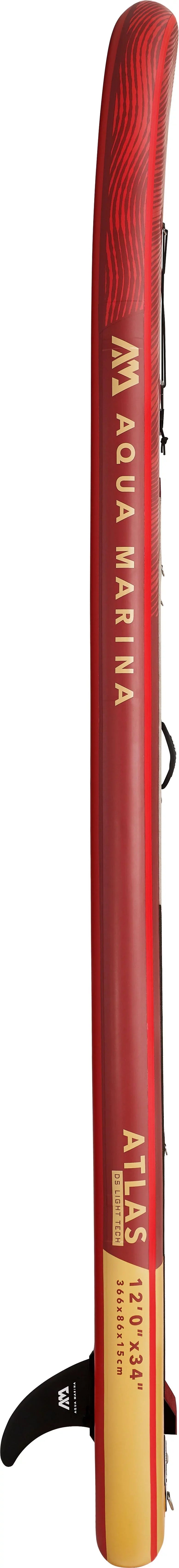 & SUP Safety ATLAS Inflatable - including Board Paddle Package, Paddle, Up 12'0" Stand Pump Harness Marina Carry Aqua Fin, - Bag,