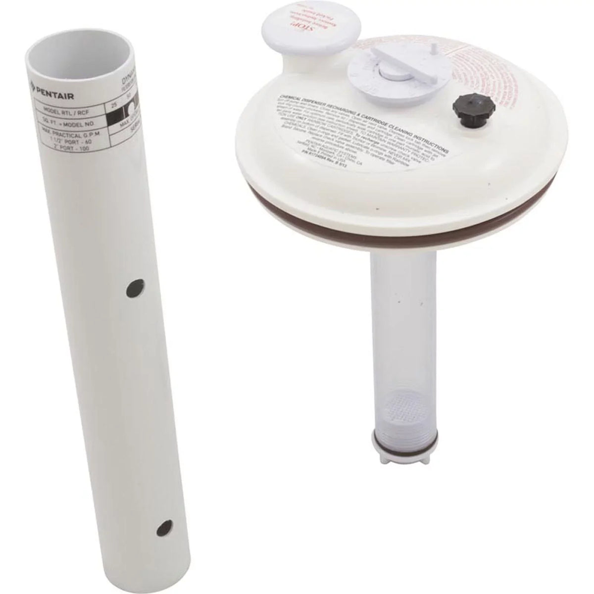 Slip Dynamic 50, Pentair 50sqft, RCF 2" Cartridge Filter,