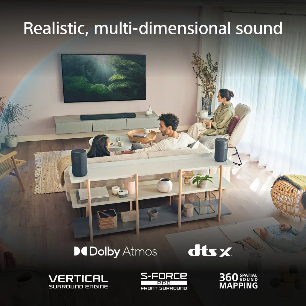 Dolby Atmos with DTS:X Sony HT-A3000 & Soundbar 3.1ch