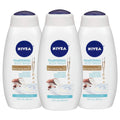 Milk Fl Body Hydrating Nourishing 3-Pack, Coconut Wash - Bottles and Oz 20 Almond Serum, Trio