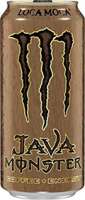 monster drink, (pack energy 15 java 12) coffee ounce loca moca, of +