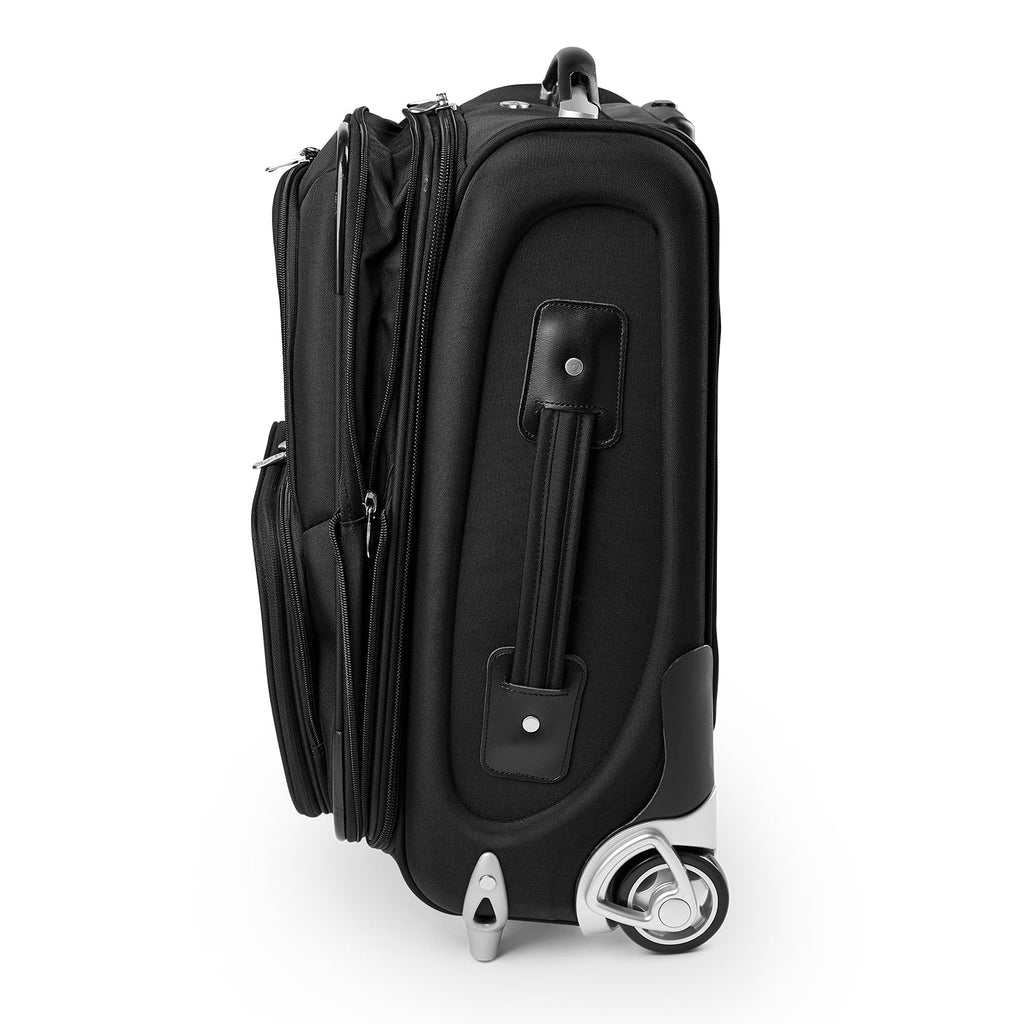 Carry-On Jayhawks Suitcase Softside Rolling MOJO Kansas 21"