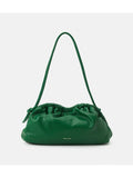 Strap Purse Leather Solid MANSUR Handbag GAVRIEL Green Single Clutch Women's