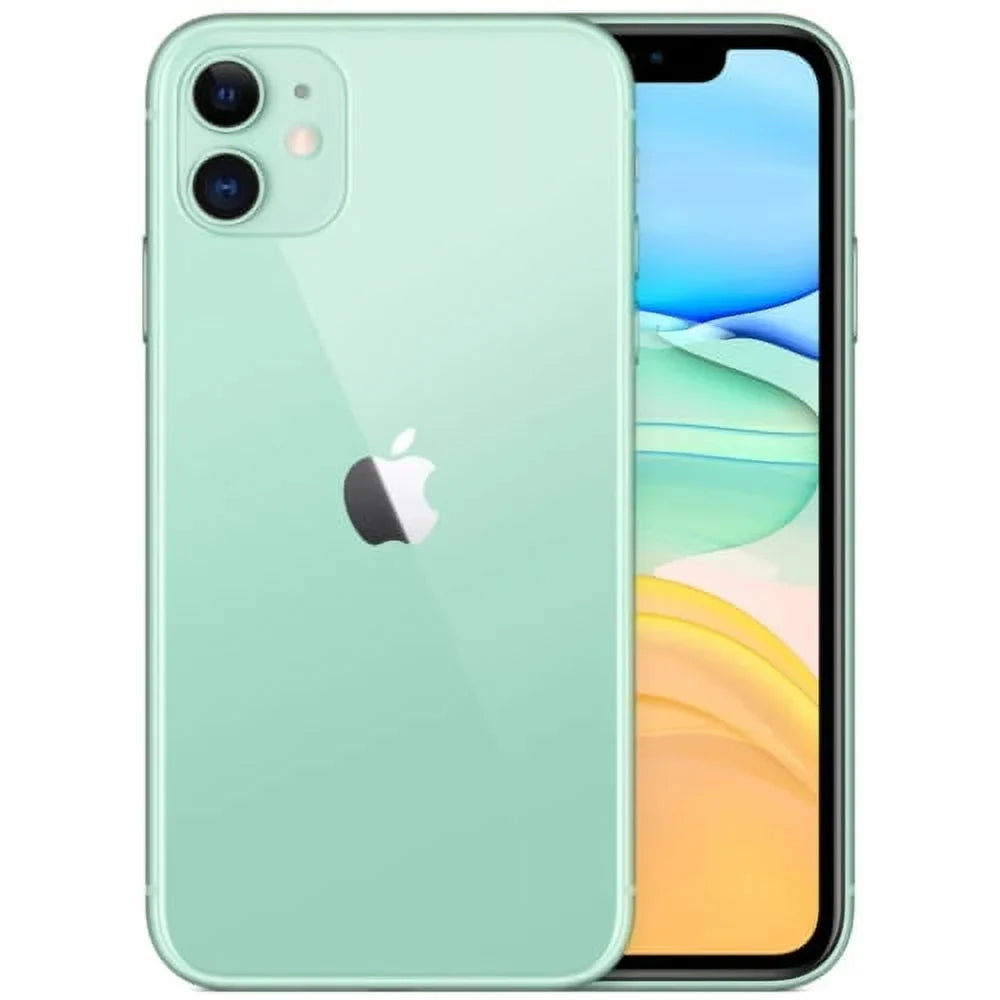 64GB (Refurbished) Restored Unlocked T-Mobile AT&T GSM 11 iPhone Green LTE Verizon Smartphone 4G Apple
