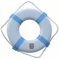 Decorative Jim-Buoy Ring, & Life Swimming Pool White
