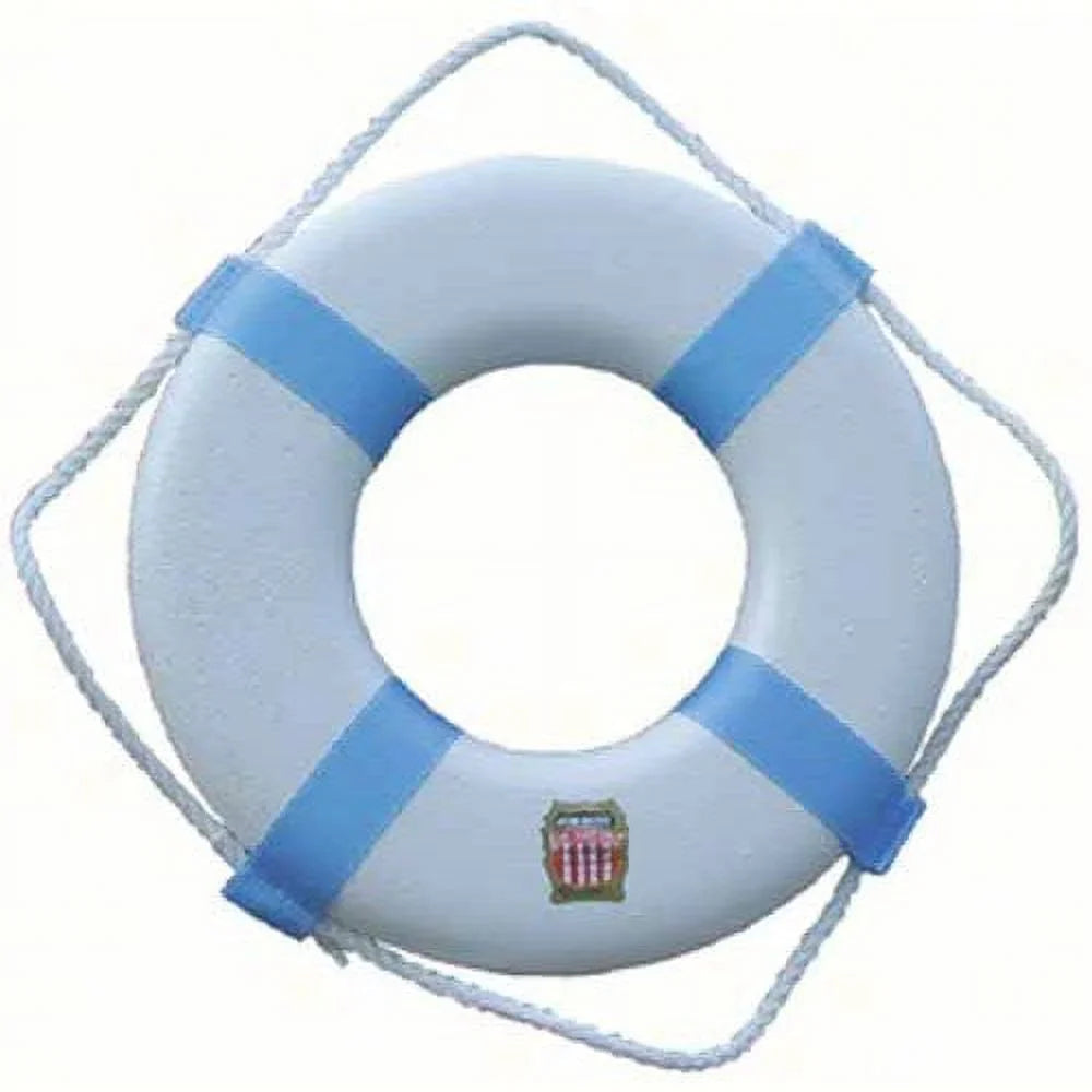 Decorative Jim-Buoy Ring, & Life Swimming Pool White