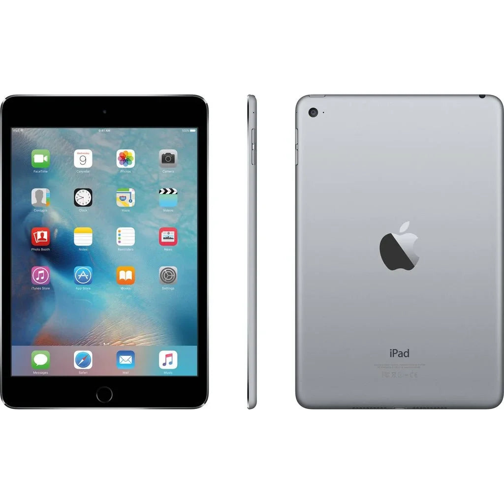 Wifi Only RAM Pre-Owned Apple 4th. Mini Ipad A8 SSD - - 2GB Gen Restored Apple 7.9" Dual-Core 128GB