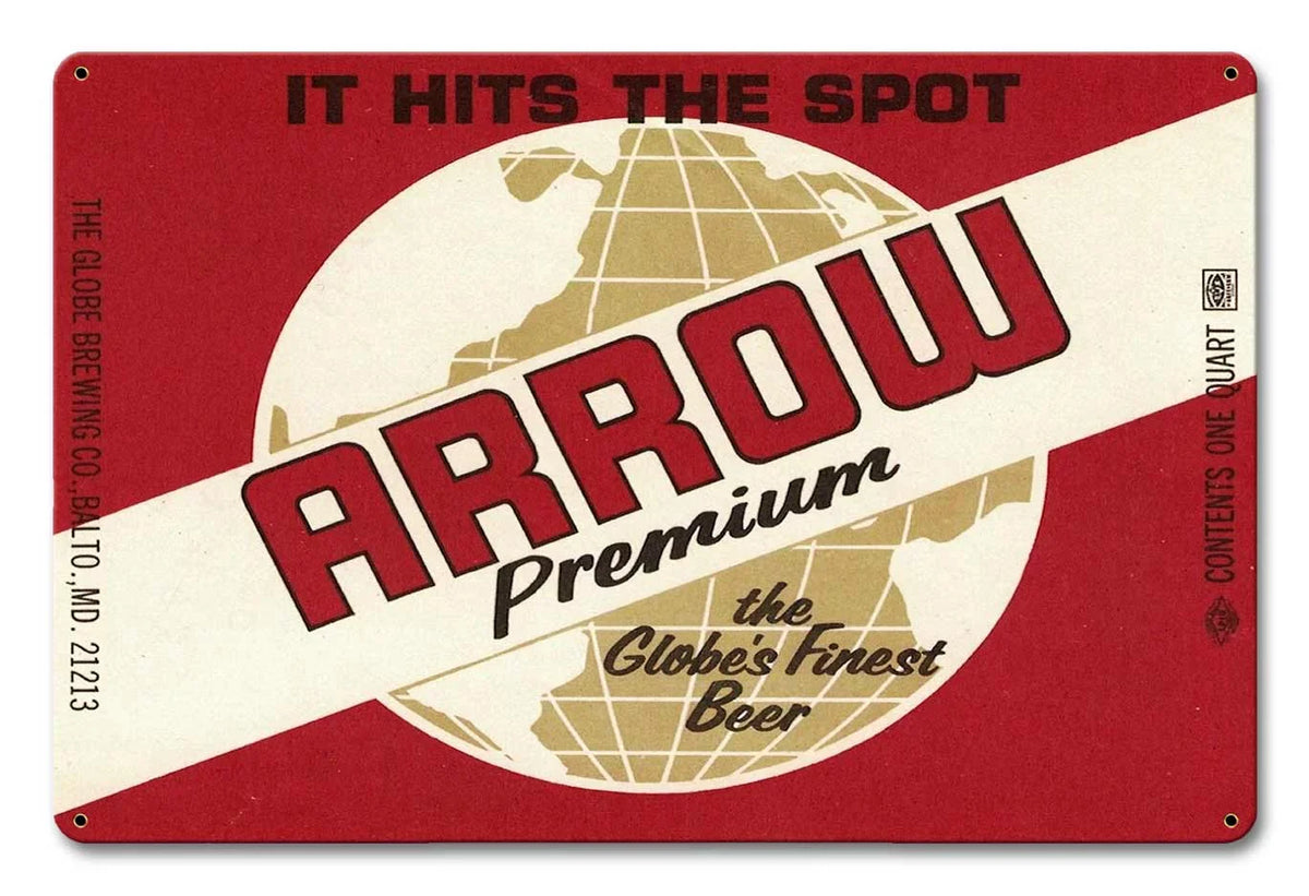 Beer steel" with USA gauge the Arrow in heavy “Made Premium