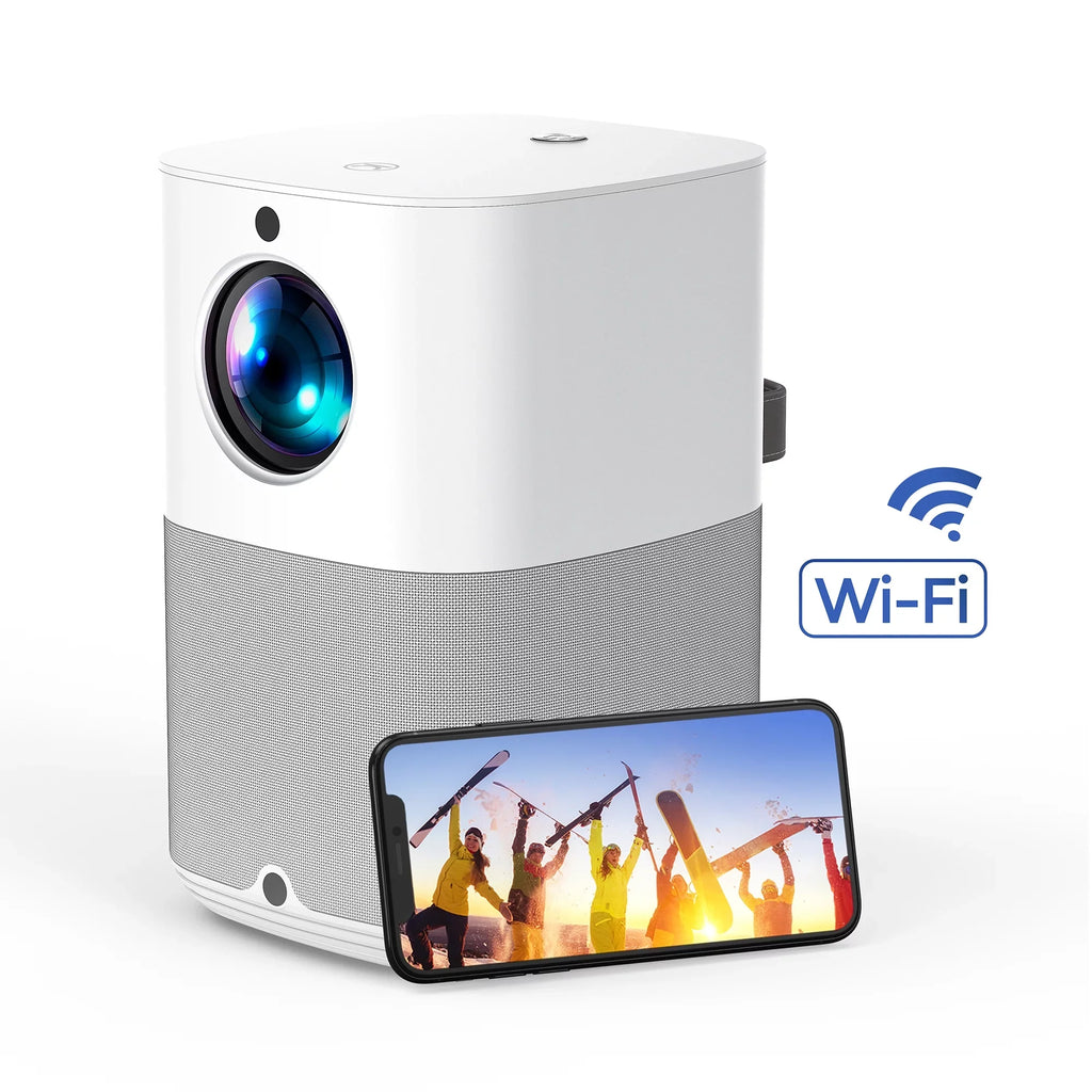FHD Stick, Projector Audio, Performance Projector, 250" WiFi X3 Compatible TV Android iOS with Dolby VANKYO 1080P Bluetooth Portable with Vertical Native Projector, & Mini 4K Display, Supported
