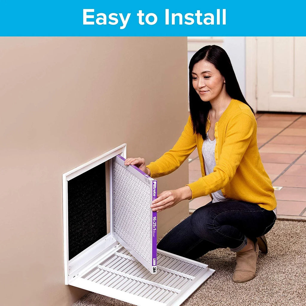 16x20x1, Furnace 2-Pack Ultra Healthy 1500, Allergen, MPR AC Air Living Filter, Filtrete