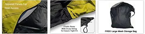 Wave Includes - Ski Jet All Weatherproof - More! for Straps 2015-2019 Trailer Cruiser Runner Covers Protects Rain, Bag Weather Sun, & HO - Storage Trailerable Yellow/ Yamaha from - VX &