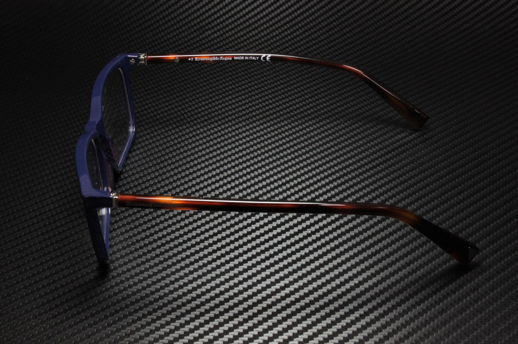 Men's Demo 090 Ermenegildo 56 Square Zegna EZ5027 Eyeglasses