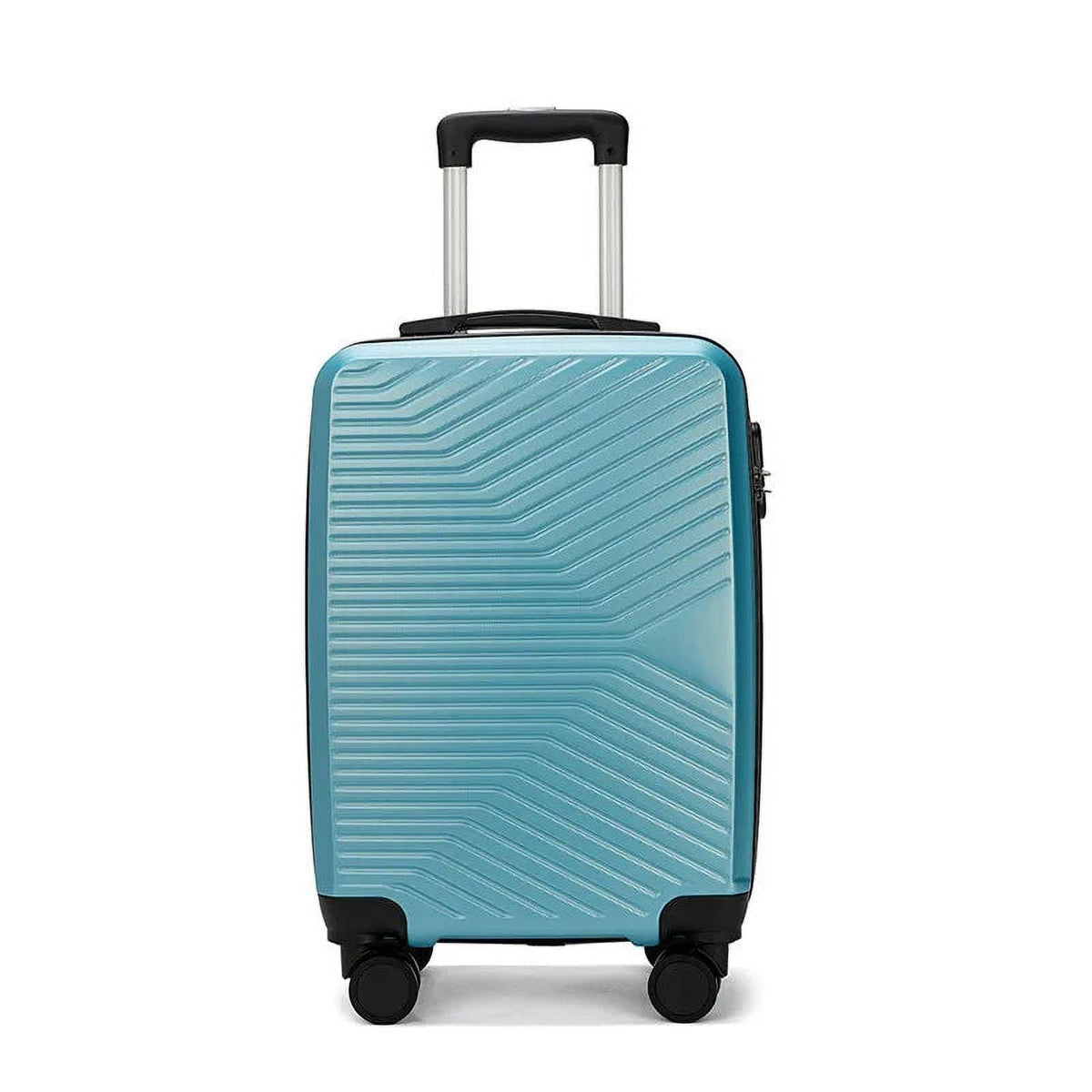 Wheels Boarding Shipping 24 With Case Travel Suitcase Zipper Cabin Carry-on Free Inch Bag Luggage Valise 20" Rolling Trolley