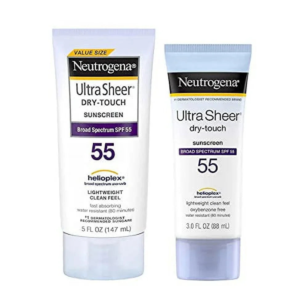 Fl Spf Clean Light 55 Oz Fl 8 Wt Feel Net 5.0 +3.0 Fl Weight Oz Oz Sheer Sunscreen Ultra