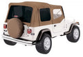 Door YJ 99617 Skins, With Replacement Wrangler by Rampage RealTruck 1987-1995 For Jeep Soft Spice Top Factory