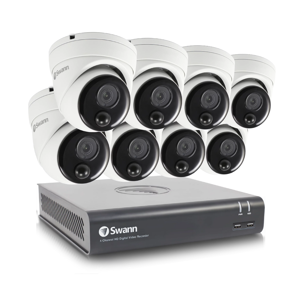 Camera Swann Full Security System - DVR 8 Channel 8 SWDVK-84580V8D HD 1080p