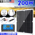 car source light panel outdoor home charger charge solar MDHAND camping controller 200W kit solar with emergency