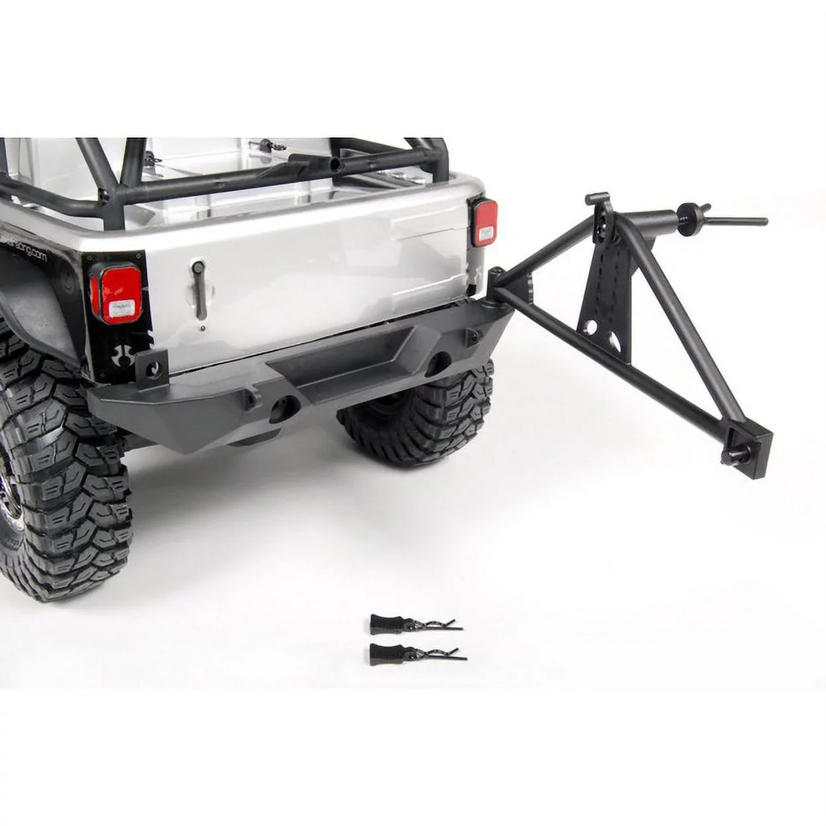Electric Axial Option Parts Car/Truck RrBumper/TireCarrierSCX10/Poison AXIC4349 Spyder/JK AX80126