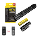 with Tactical - Nitecore TUP Light LED Lumens Pocket NL2140 Value Intelligent 1200 Battery 21700 Nitecore Flashlight Rechargeable Bundle: NEW and P12 1x 4000mAh