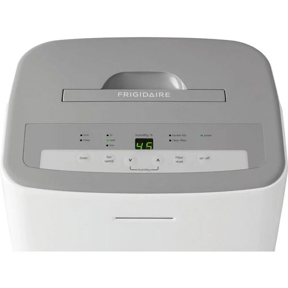 Frigidaire Control, Dehumidifier White w/ 70-Pint Humidity Effortless
