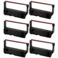 Compatible for MP-200 Ribbons Printer Series/MP-235/MP-242/MP-292/MP-512/SP-200 Star-Micronics Series/SP-212/SP-242/SP-500/SP-2000 /Red P.O.S. PrinterDash (67115) (6/PK) Replacement