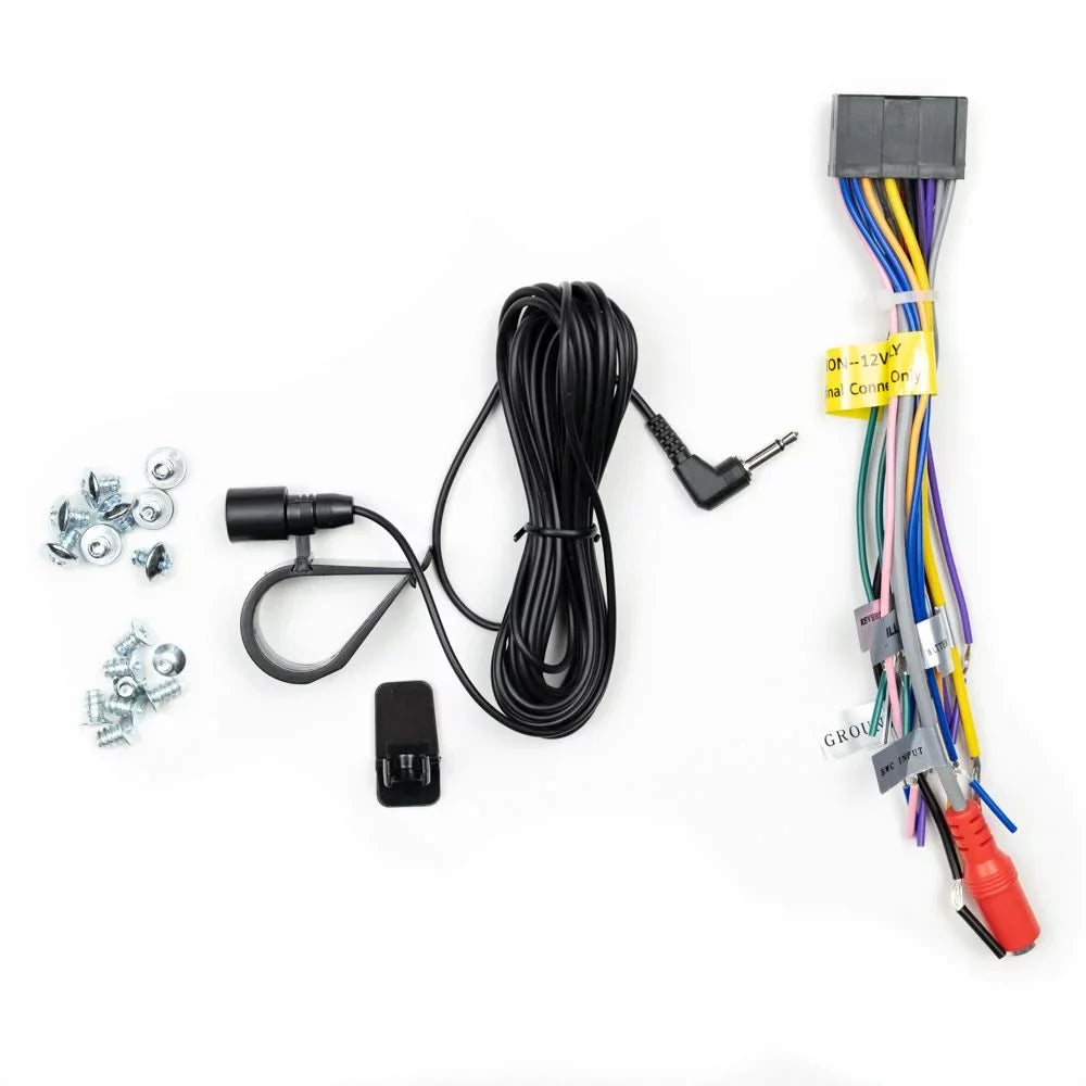 Assistant USB Charging Car to | Touch LED Input | microSD Din Camera CDR6221 Push | Screen Jensen Stereo | Bluetooth Backup Double | 6.2 CD/DVD inch Talk Fast