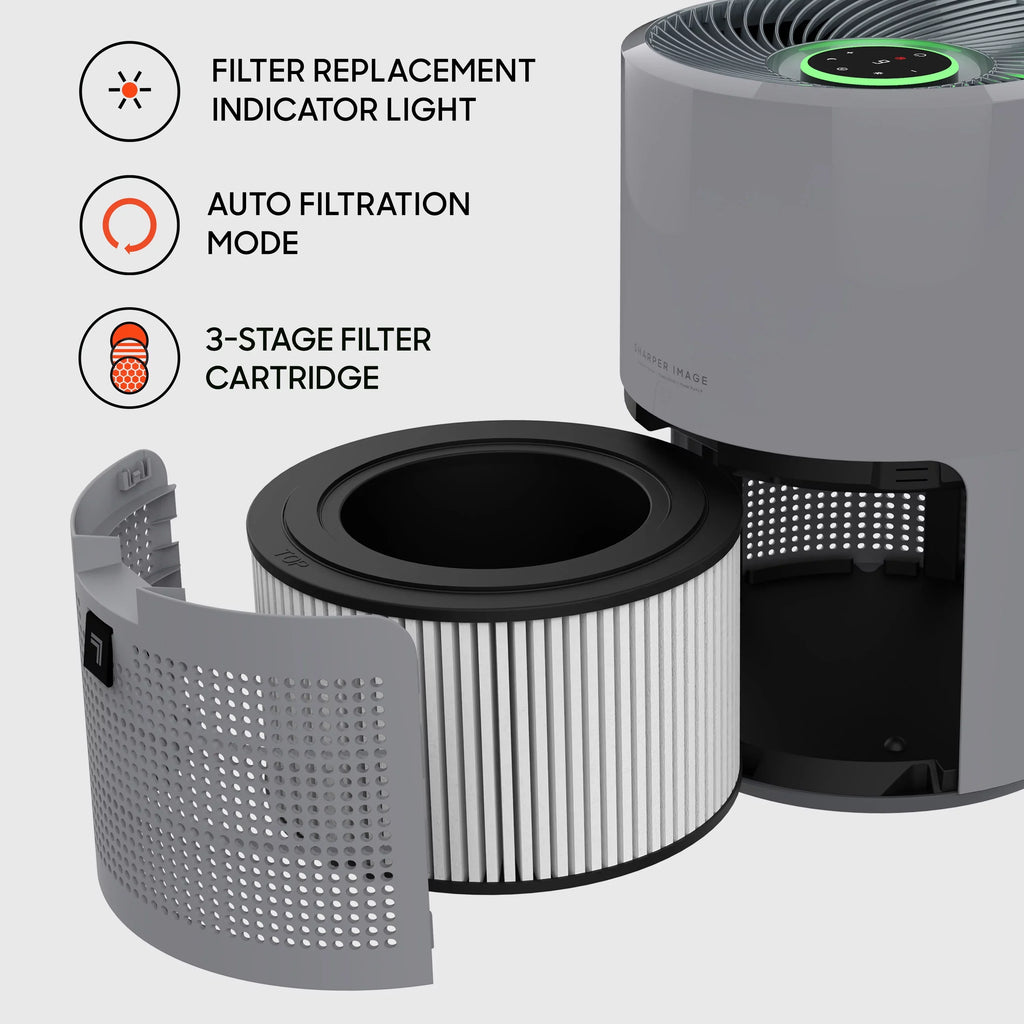 Gray Air Image True to (New) up Purifier, Sq. Ft., Covers Sharper HEPA 350