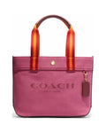 Canvas Handbag Raspberry Women's Multi) Coach Small (Light Tote