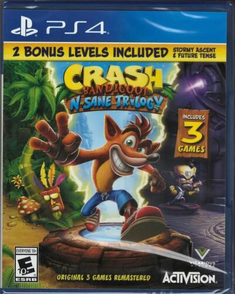 Sealed Crash N. Sane Version) P US 2.00 Bandicoot (Brand Trilogy Factory PS4 New