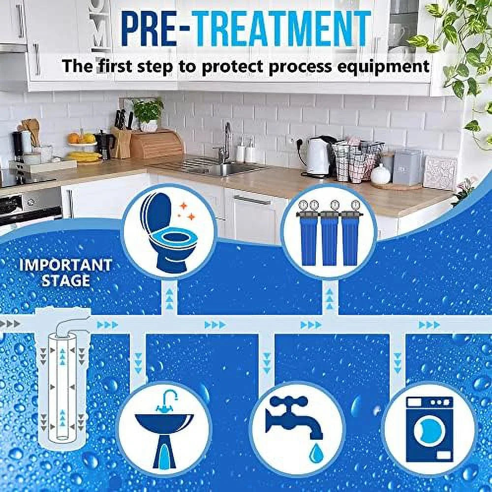 FPMB520, Polypropylene Fits Standard 20” Of X FPMB5-20, X Layers Pack With Whole Filtration Filter House SDC-25-2005/4, 10 Sediment -Blown Housings. 2.5” 2.5” 25 Four 20” Micron VX05-20 Compatible
