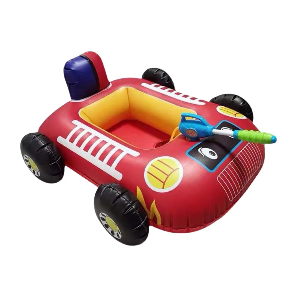 Floats Red for Design Pool Cartoon Raft Kids Beach Floats Squirt with Pool Car Water