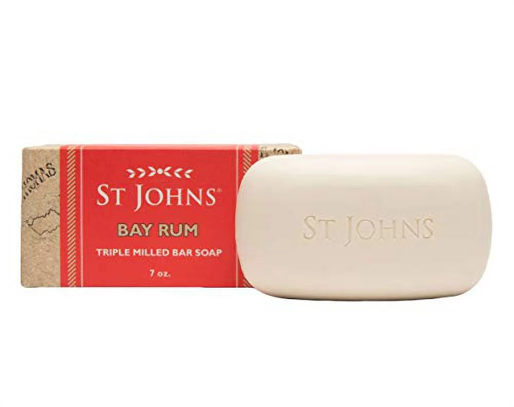 Mens Bar Oil Luxury 1) , for 7 Olive Men Soap Body Triple-milled Rum (Pack with Soap , John Bay Rum & of Glycerine Ounce Bay Soap men for Bar , Bar oz Bar USA Made, , Bar) (7 Soap St. Hydrating